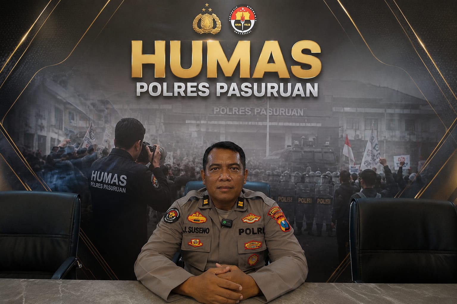 Plh. Kasi Humas Polres Pasuruan IPTU Joko Suseno